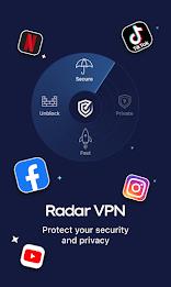 Radar VPN - Fast VPN Proxy Pro ဖန်သားပြင်ဓာတ်ပုံ 0