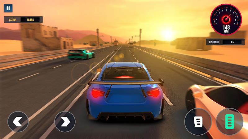 Fury Highway Racing Simulator Скриншот 3