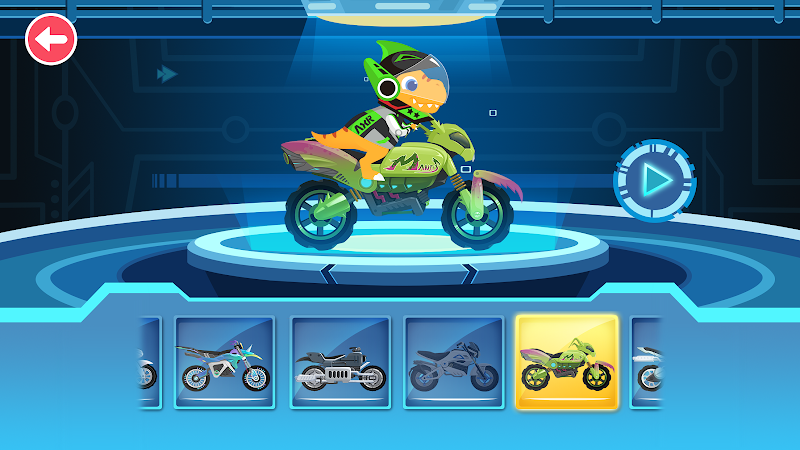 Schermata Dirt Bike Games for Kids 3