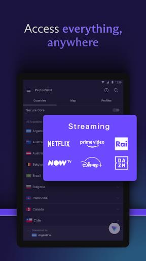 ProtonVPN - Secure and Free VPN Ekran Görüntüsü 3