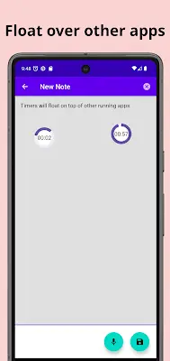 Floating Timer Ekran Görüntüsü 1