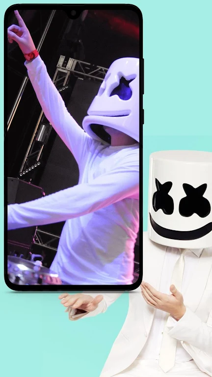 Marshmello Wallpaper Capture d'écran 3