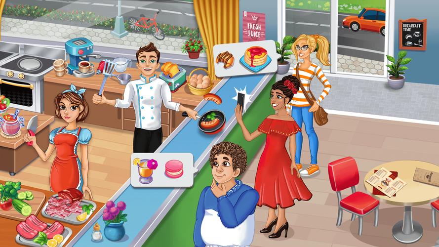 Master Chef Kitchen Games Cook Ekran Görüntüsü 1