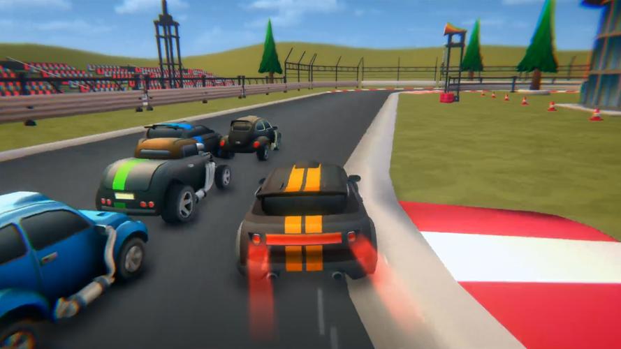 Power Toon Racing स्क्रीनशॉट 1