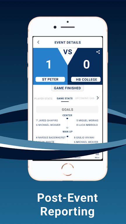 IH Sports App Captura de pantalla 2