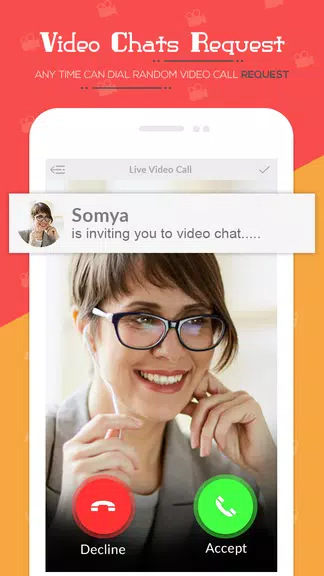 Live Video Chat - Random Video Call with Girls Zrzut ekranu 3