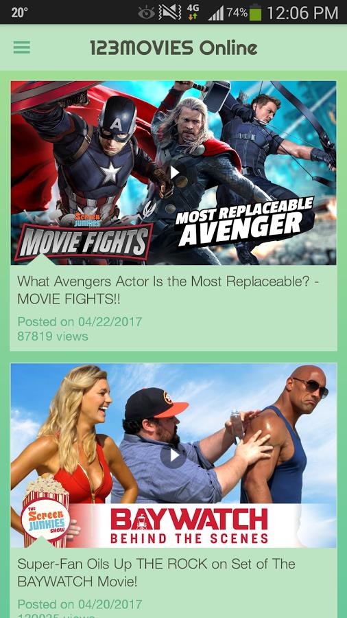 Movies123 online应用截图第0张