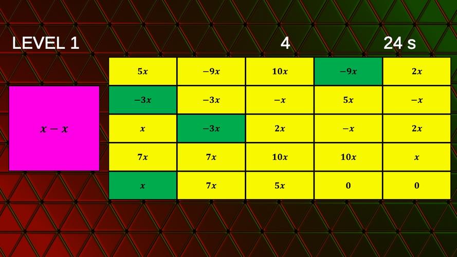 Polynomial Bingo (Mathematics) Tangkapan skrin 1