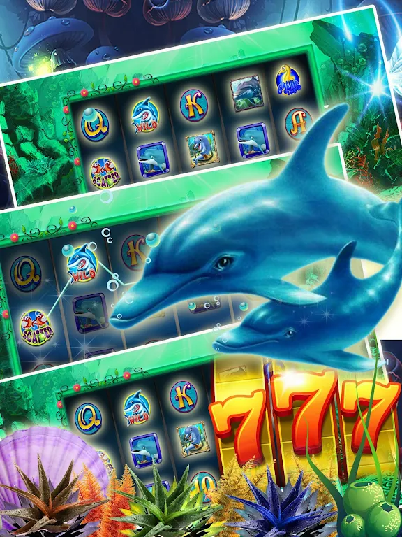 Lucky Dolphin Slots: Free Casino Slot Machines স্ক্রিনশট 2