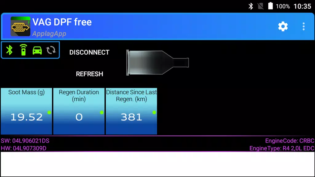 VAG DPF lite ภาพหน้าจอ 2