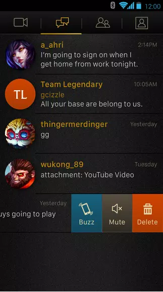 League Chat應用截圖第2張