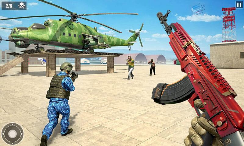 Anti-Terrorist Shooting Game スクリーンショット 1