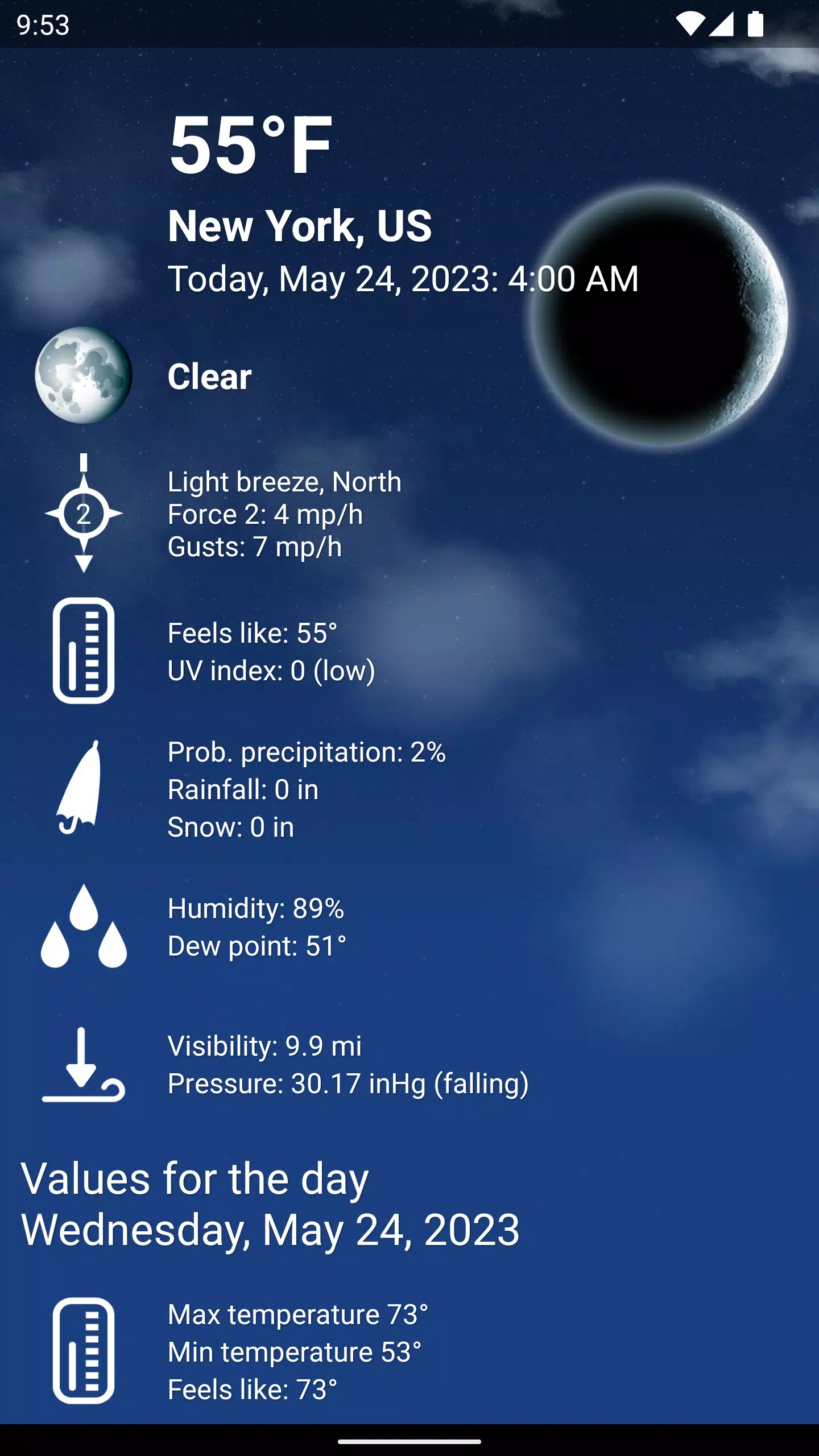 Weather XL PRO ภาพหน้าจอ 2