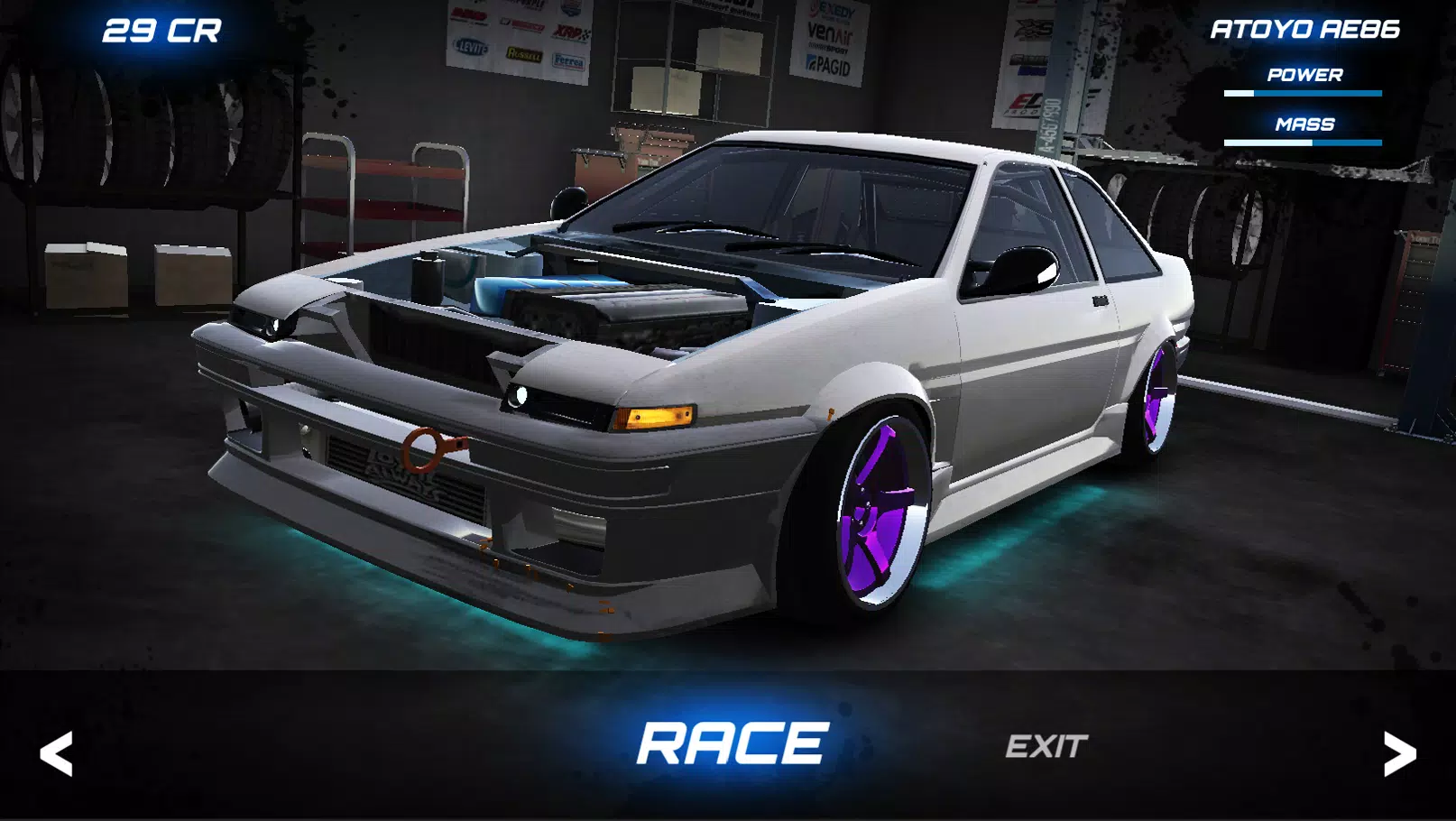 86 Daily Drift Simulator JDM Zrzut ekranu 1