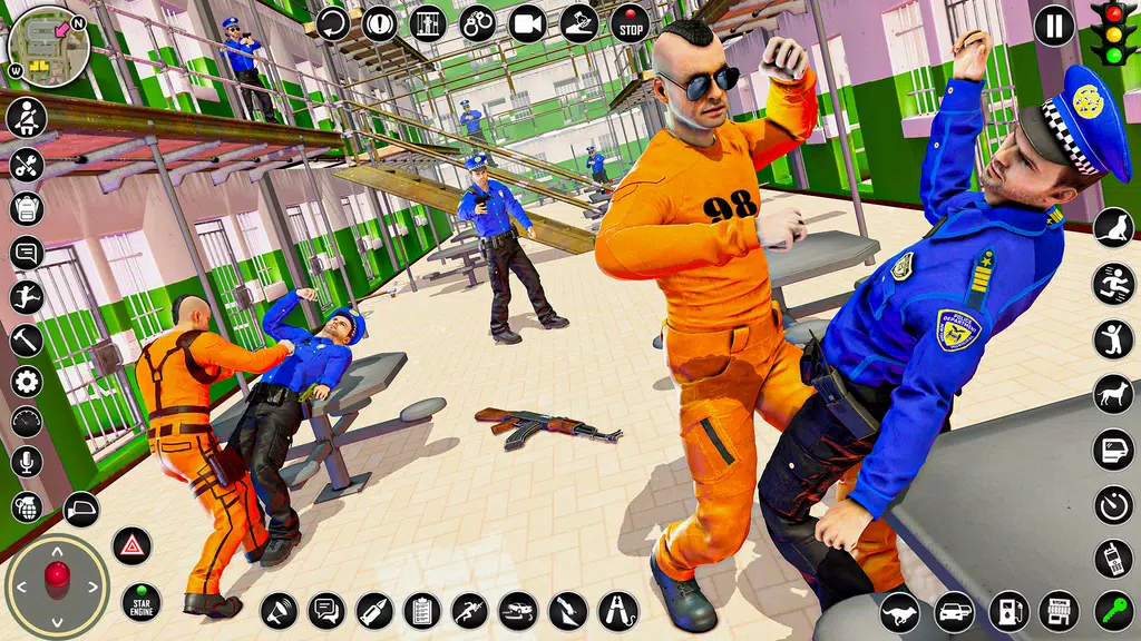 US Police Prison Escape Games স্ক্রিনশট 2