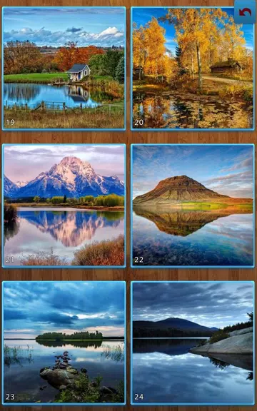 Schermata Lakes Jigsaw Puzzles 1