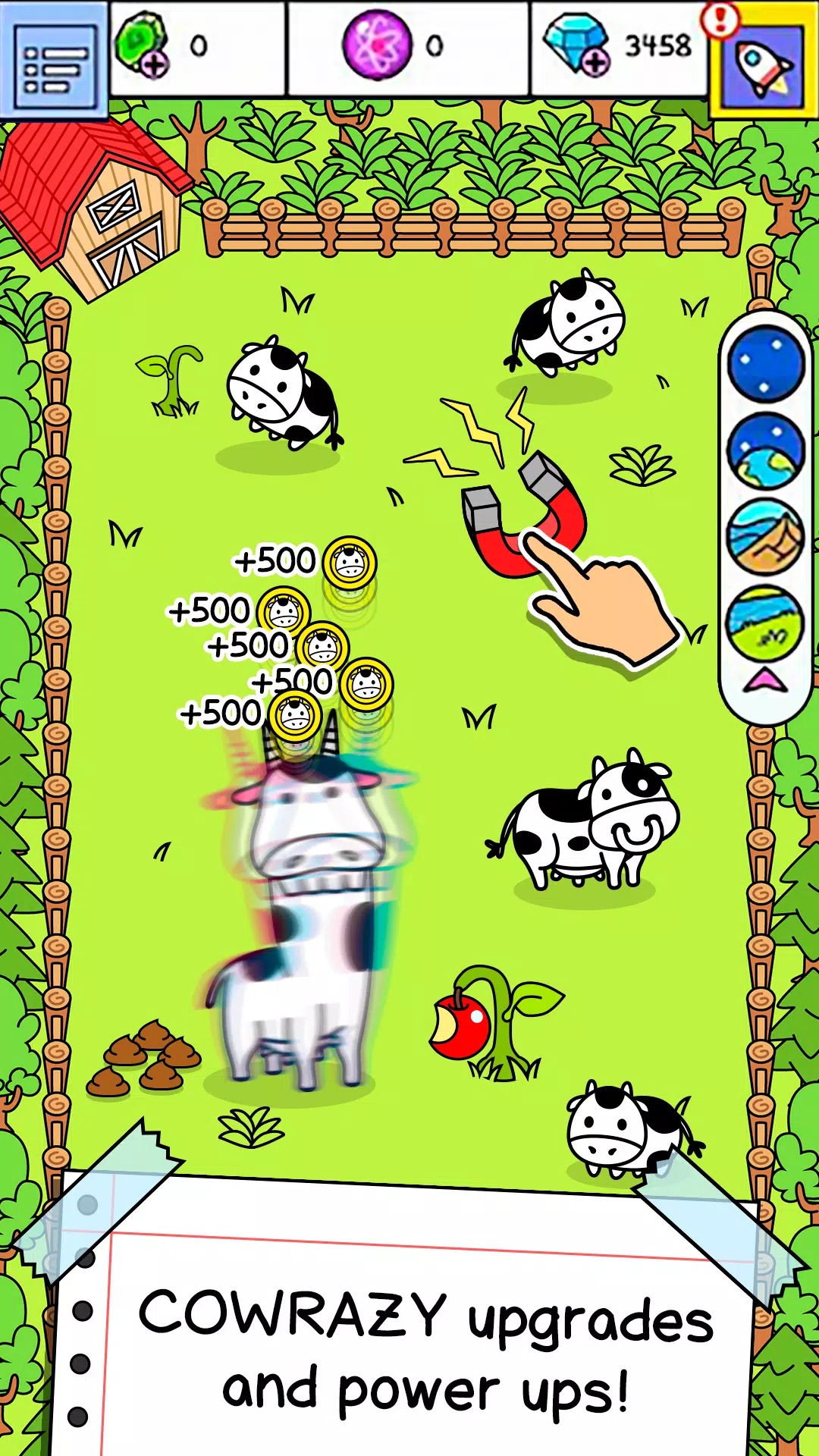 Cow Evolution: Idle Merge Game應用截圖第2張