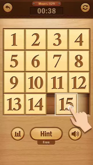 Number Puzzle - Sliding Puzzle Capture d'écran 1