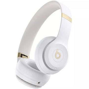 Beats Solo 4 WirelessBluetoothオンイヤーヘッドフォン - ウォームホワイト