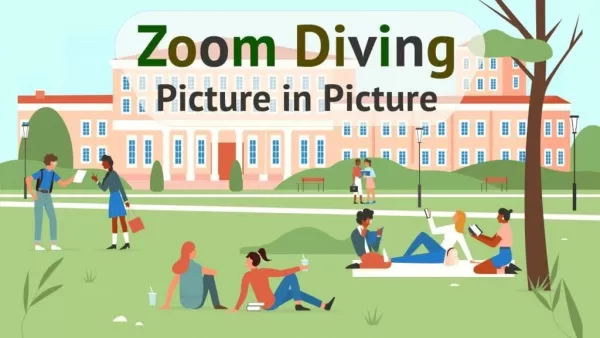 Zoom Diving 的图片接龙游戏推出画中画解谜玩法