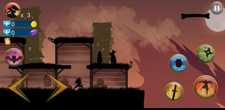 Shadow Samurai : Ninja Revenge Ekran Görüntüsü 0