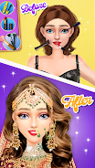 Stylist Wedding Makeup Games 스크린샷 1