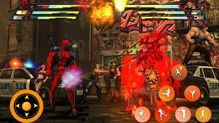 SuperHero Fighting Game:Taken7 Ekran Görüntüsü 2