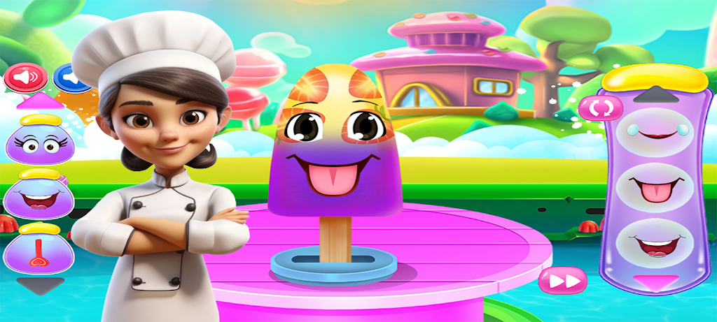 game cooking candy decoration Скриншот 3