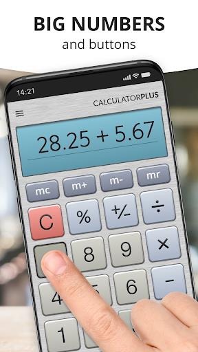 Calculator Plus with History (MOD) Schermafbeelding 3