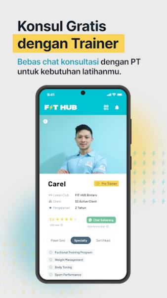 FIT HUB ဖန်သားပြင်ဓာတ်ပုံ 0