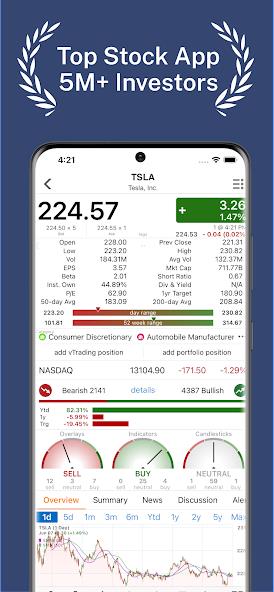 Stock Master: Investing Stocks Mod ภาพหน้าจอ 0