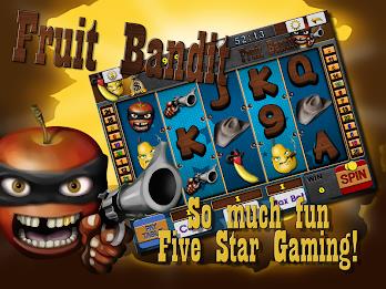 Fruit Bandit Slot Machine Game 스크린샷 0