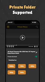 Private Video Downloader Capture d'écran 3