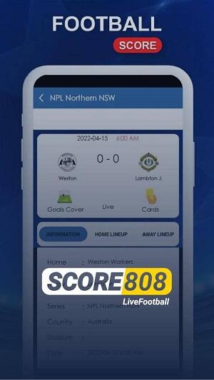 <h2>Score808 APK বিকল্প</h2>
<ul>
<li><strong>Score808 গেমিং</strong>: বিভিন্ন বিনোদনের জন্য 100 টিরও বেশি বিনামূল্যের গেম অন্বেষণ করুন।</li>
<li><strong>Score808 - লাইভ প্লেয়ার</strong>: এই দ্রুত এবং অপ্টিমাইজ করা অ্যাপের মাধ্যমে লাইভ স্পোর্টস স্ট্রিমিংকে অগ্রাধিকার দিন।</li>
<li><strong>Score808 বেট টিপস লাইভস্কোরস</strong>: বেটকারীদের জন্য, এই অ্যাপটি রিয়েল-টাইম স্কোর, ম্যাচের বিশদ বিবরণ এবং বাজির টিপস প্রদান করে।</li>
</ul>
<p><img src=