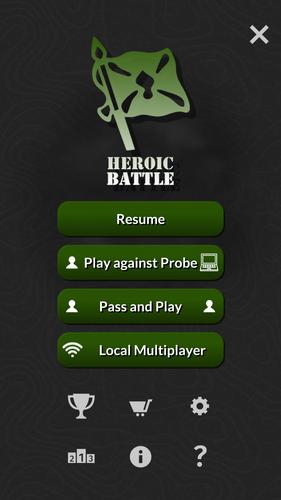 Heroic Battle Captura de pantalla 1