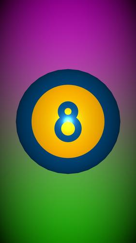 Magic 8 Ball Live Wallpaper 3D Tangkapan skrin 1