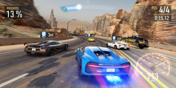 Need for Speed No Limits ဖန်သားပြင်ဓာတ်ပုံ 1