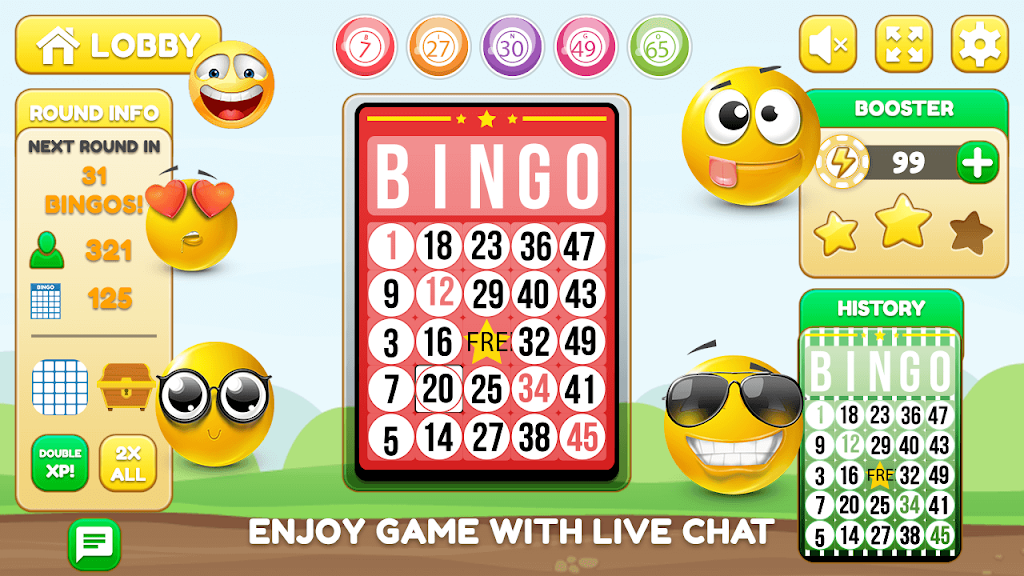 Bingo King-Free Bingo Games-Bingo Party-Bingo Captura de tela 2
