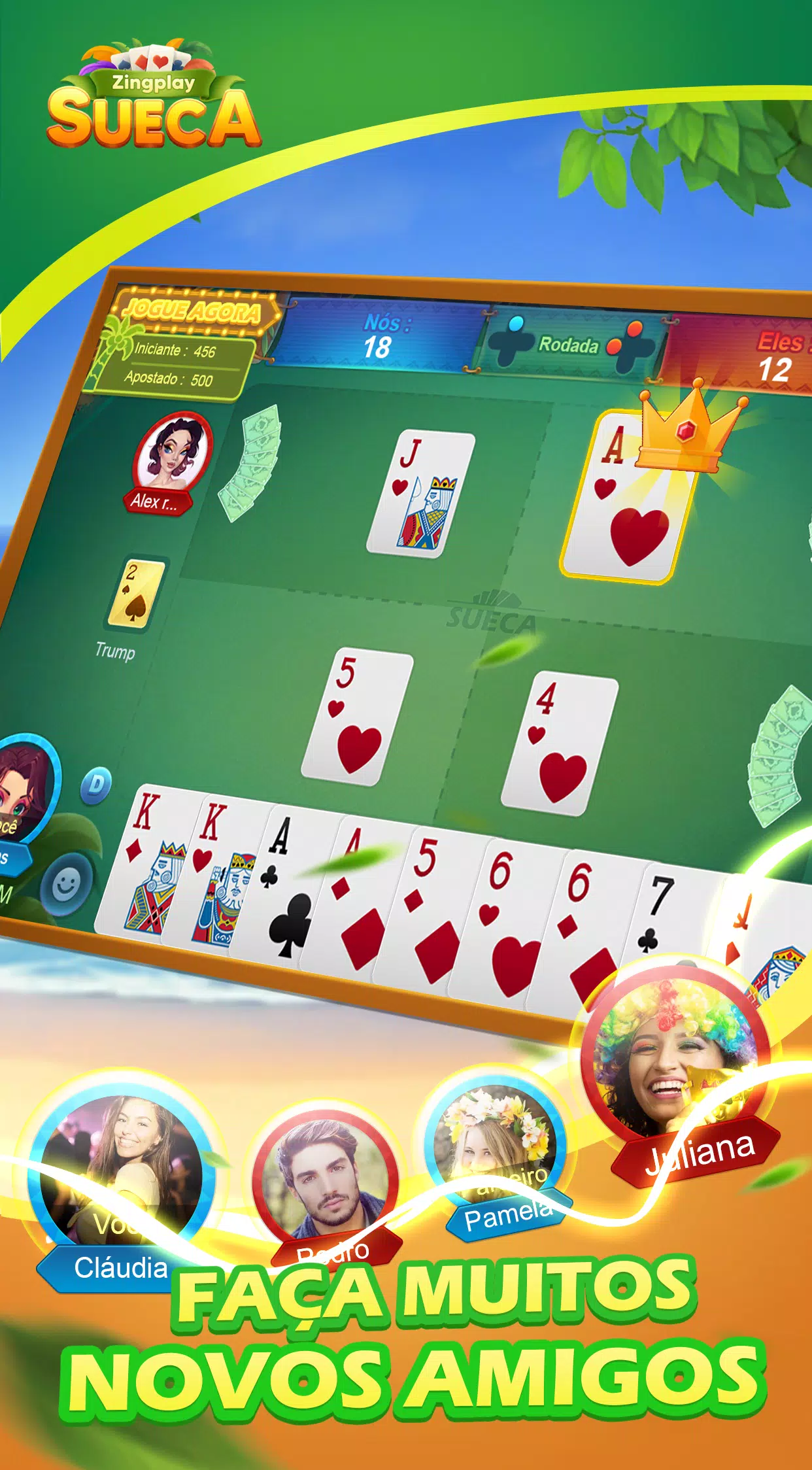 Sueca ZingPlay - Jogo de carta Tangkapan skrin 1