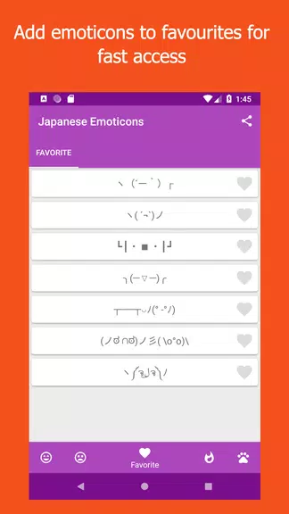 Kikko - Japanese Emoticons Kao Скриншот 0