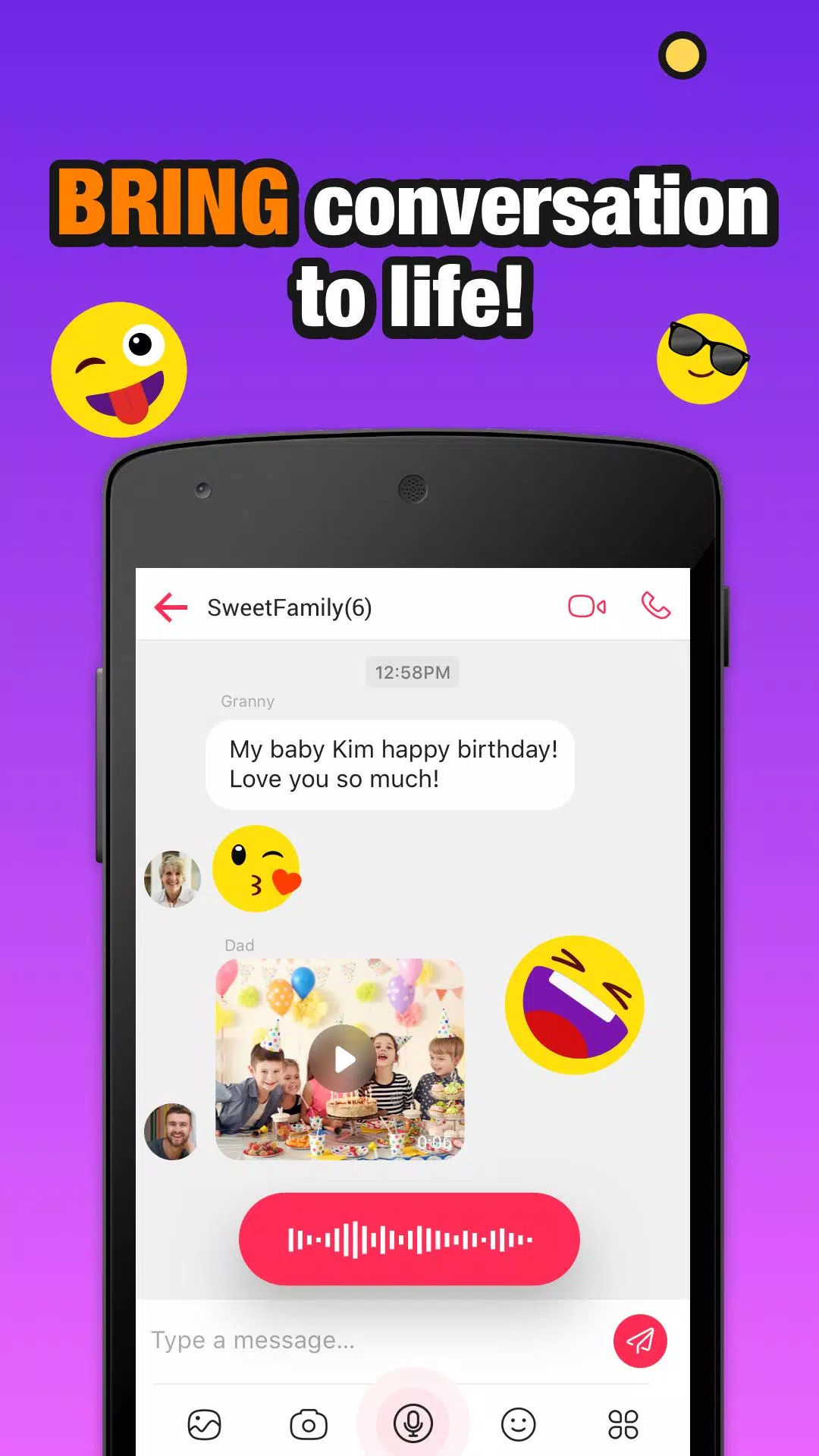 JusTalk Kids Messenger Screenshot 3