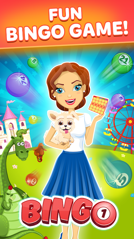 Bingo with Tiffany - Fun Bingo Games & Cute Pets! Ảnh chụp màn hình 0