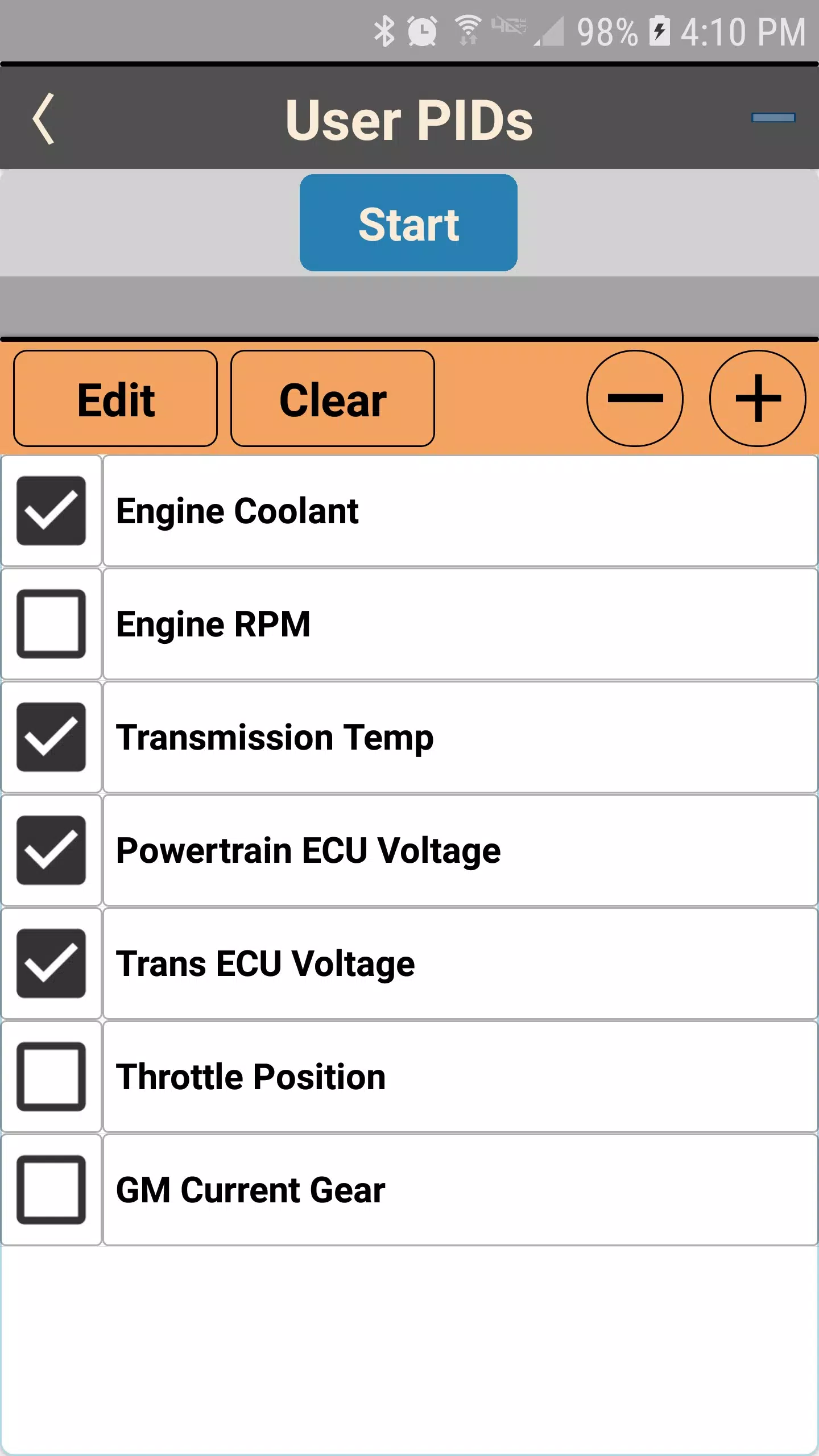 OS OBD2 Interface スクリーンショット 3