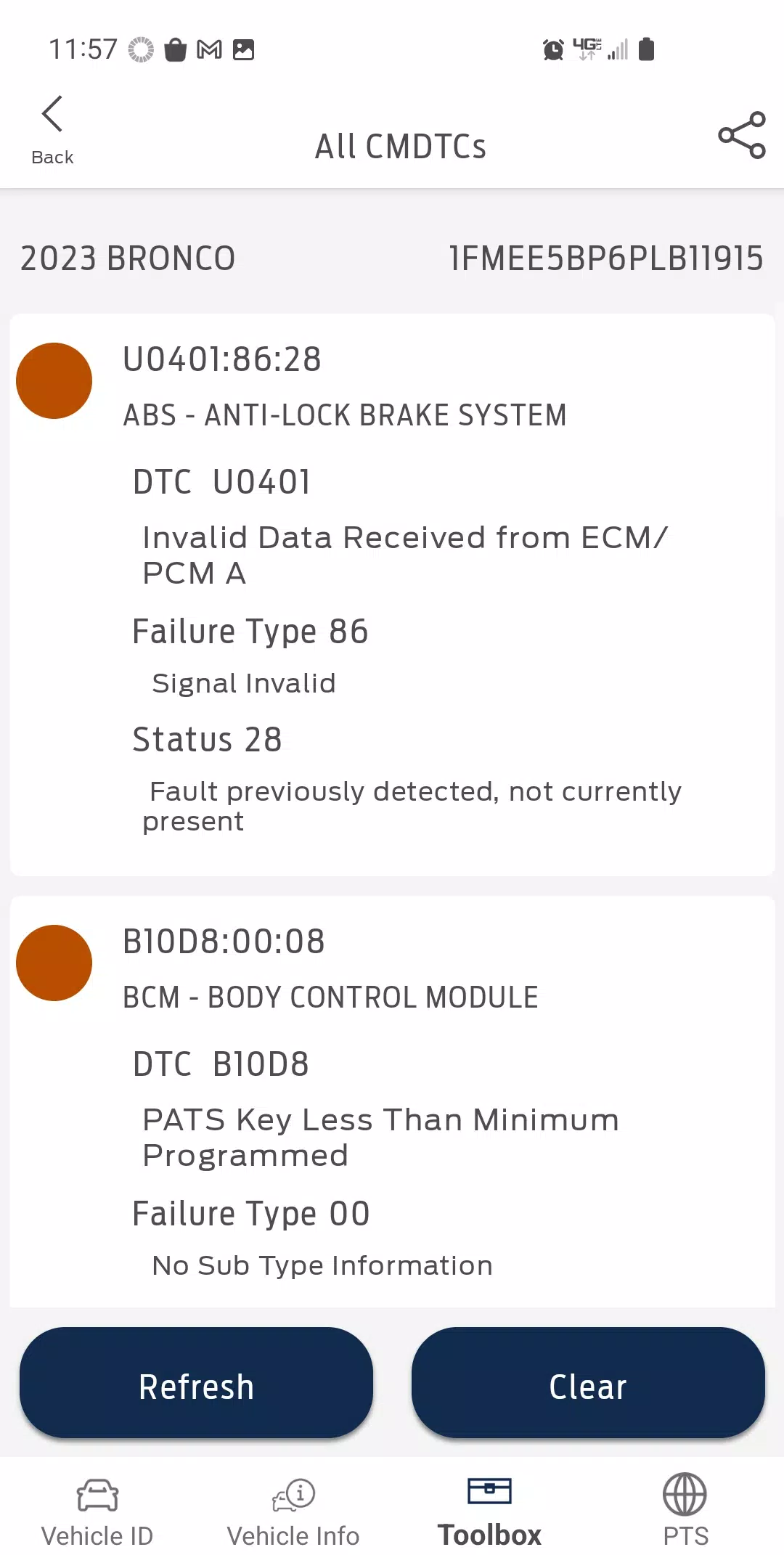 Ford DiagNow 스크린샷 2