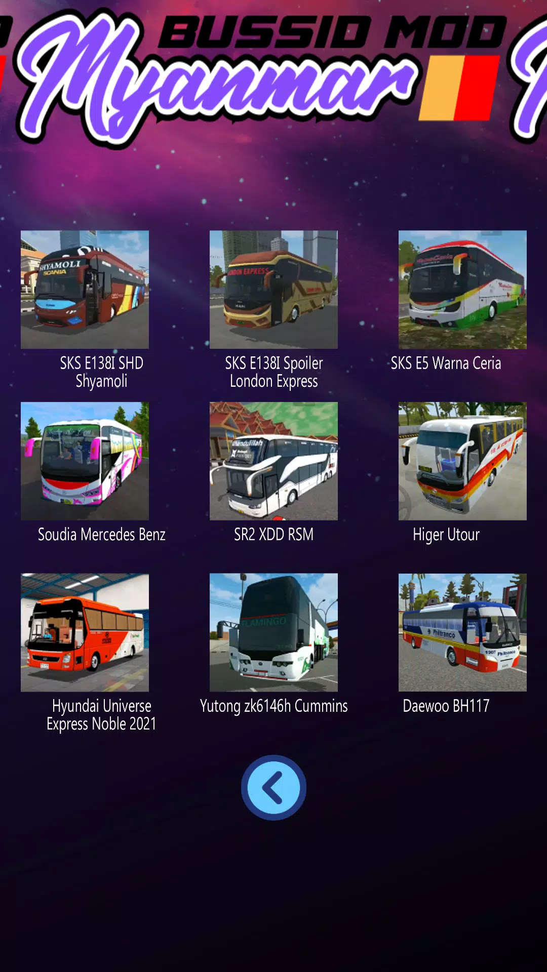 Schermata Mod Bussid Myanmar 3