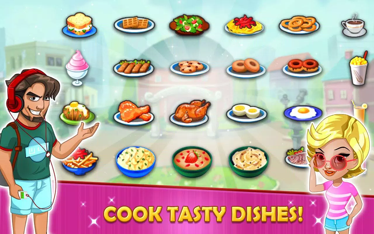 Kitchen story: Food Fever Game स्क्रीनशॉट 2