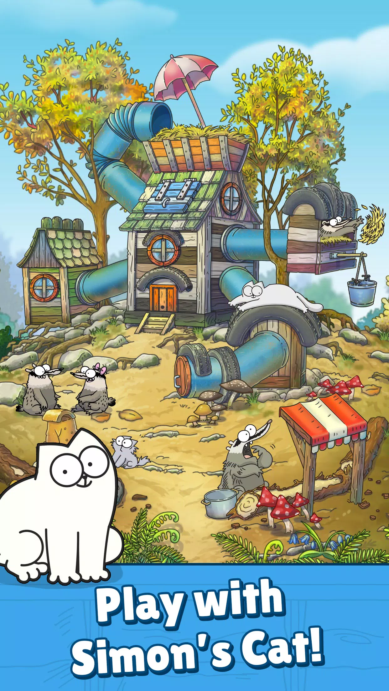 Simon's Cat Match! Captura de tela 0