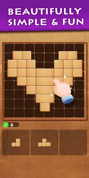 Wood Block Puzzle Classic Game スクリーンショット 3