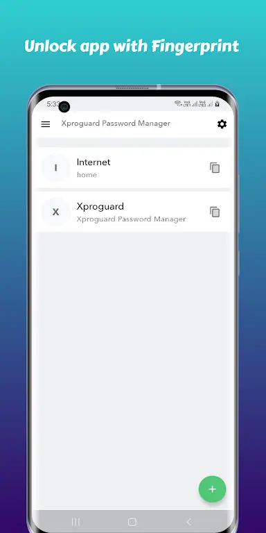 Xproguard Password Manager স্ক্রিনশট 2