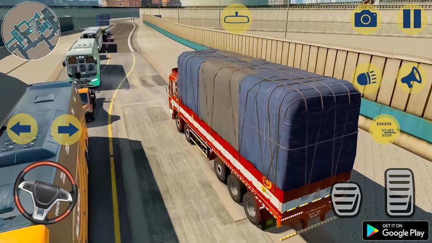 Indian Truck Cargo Truck Games Schermafbeelding 3